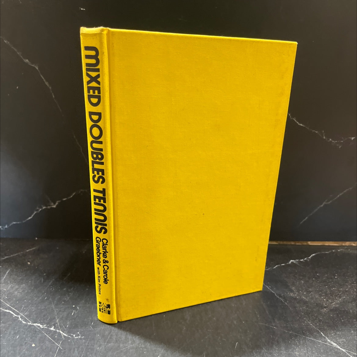 mixed doubles tennis book, by Clark Graebner, Carole Graebner, Kim Prince, 1973 Hardcover image 1