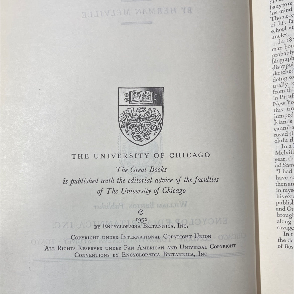 moby dick; or, the whale book, by herman melville, 1970 Hardcover image 3