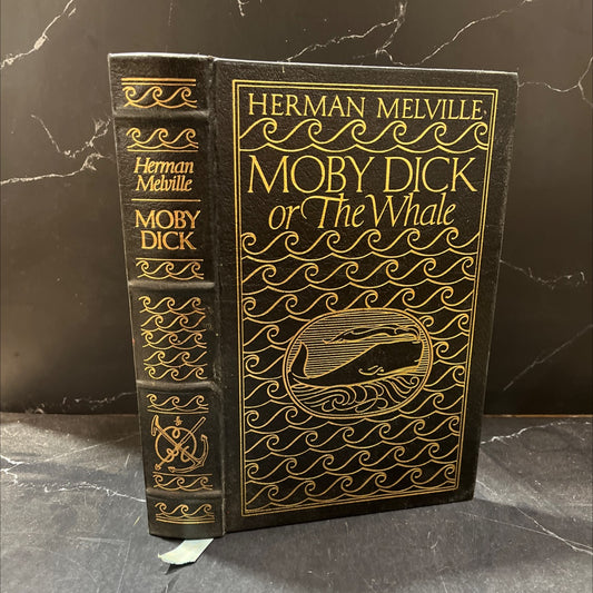 moby dick; or, the whale book, by herman melville, 1971 Leather image 1