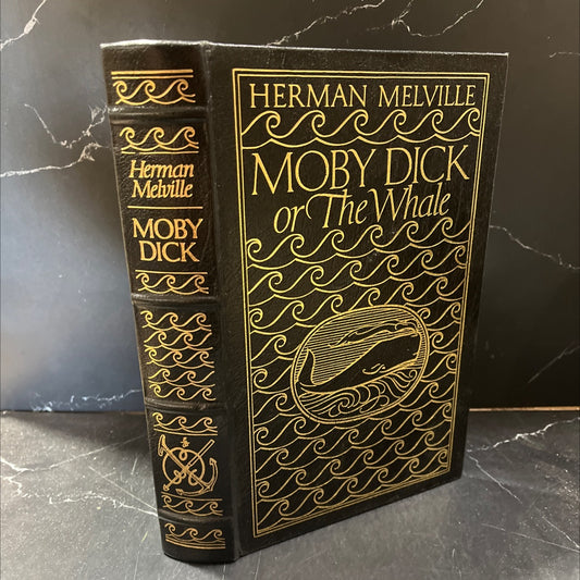 moby dick or, the whale book, by herman melville, 1971 Leather image 1