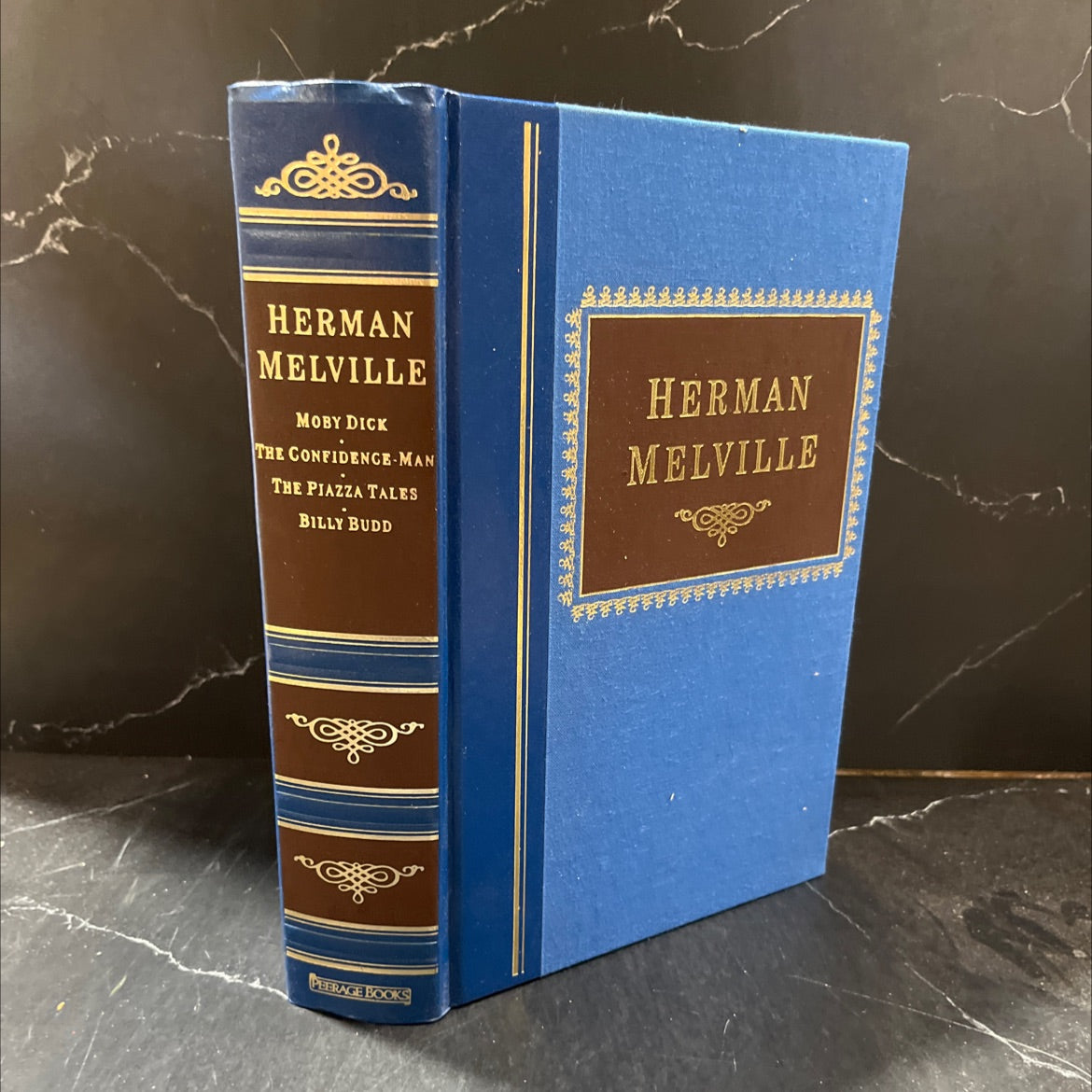 moby dick the confidence-man the piazza tales billy budd book, by herman melville, 1987 Hardcover image 1