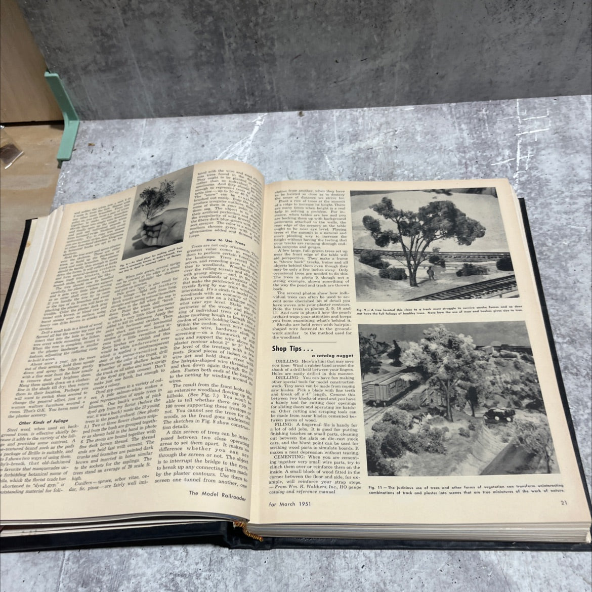 model railroading is fun book, by Ellison A, 1951 Hardcover image 3