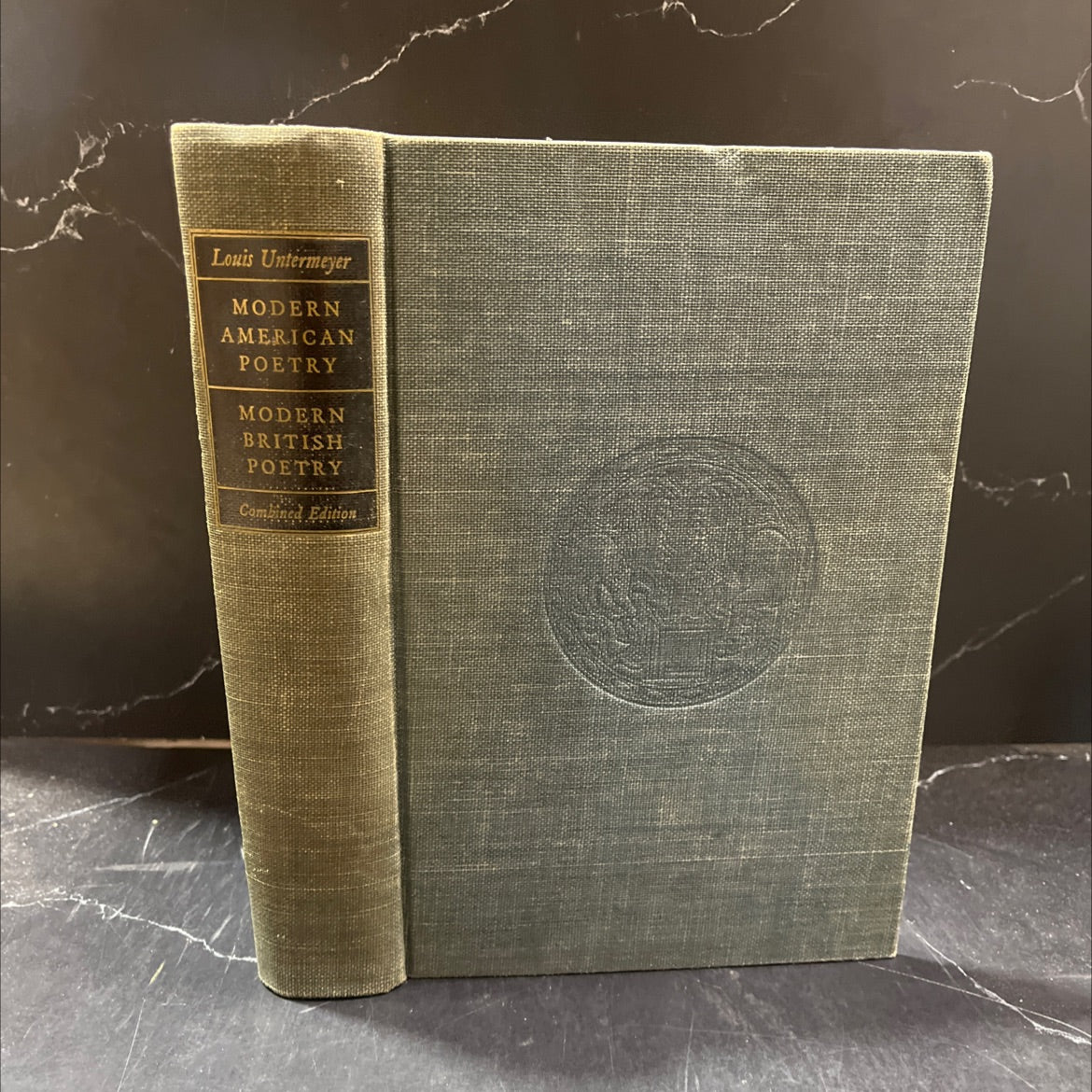 modern american poetry modern british poetry book, by Louis Untermeyer, 1950 Hardcover image 1