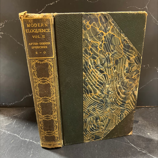 modern eloquence after-dinner speeches e-o book, by thomas b. reed, justin mccarthy, rossiter johnson, albert ellery image 1
