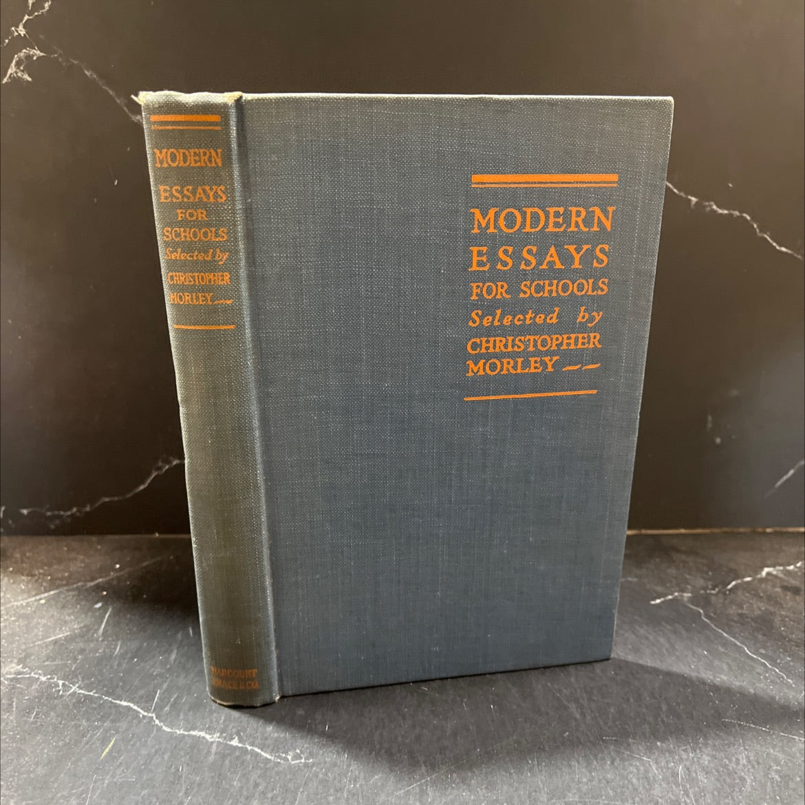modern essays selected by christopher morley book, by christopher morley, 1921 Hardcover image 1