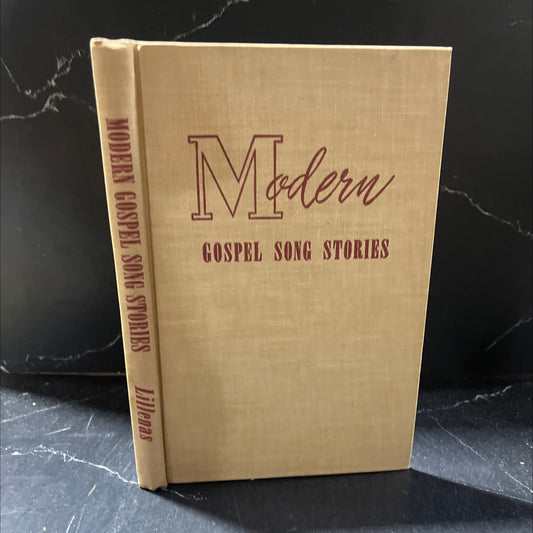 modern gospel song stories book, by haldor lillenas, 1952 Hardcover image 1
