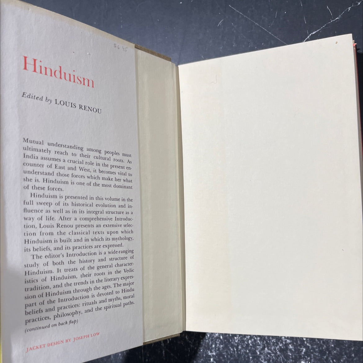 modern man book, by louis renou, 1962 Hardcover image 4