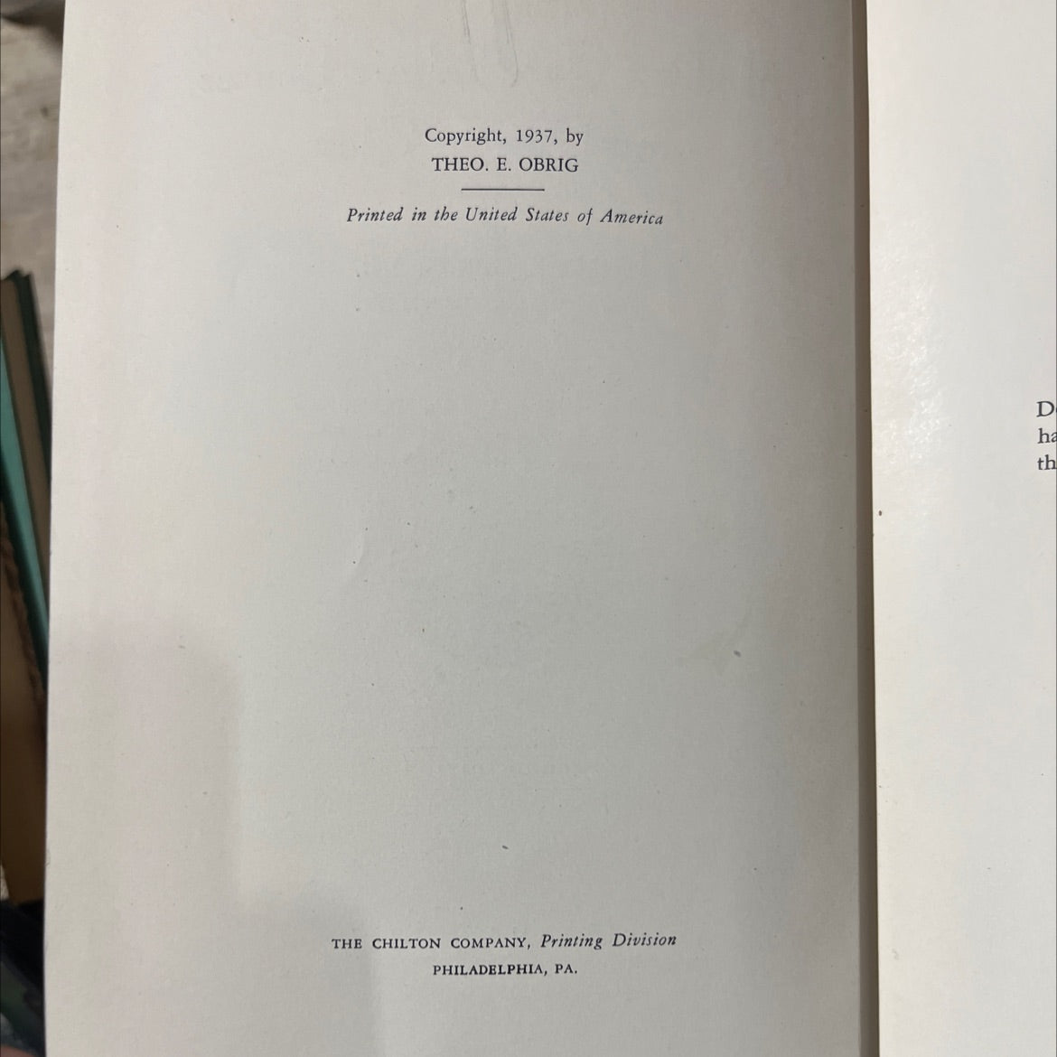 modern ophthalmic lenses and optical glass book, by theo. e. obrig, 1937 Hardcover image 3