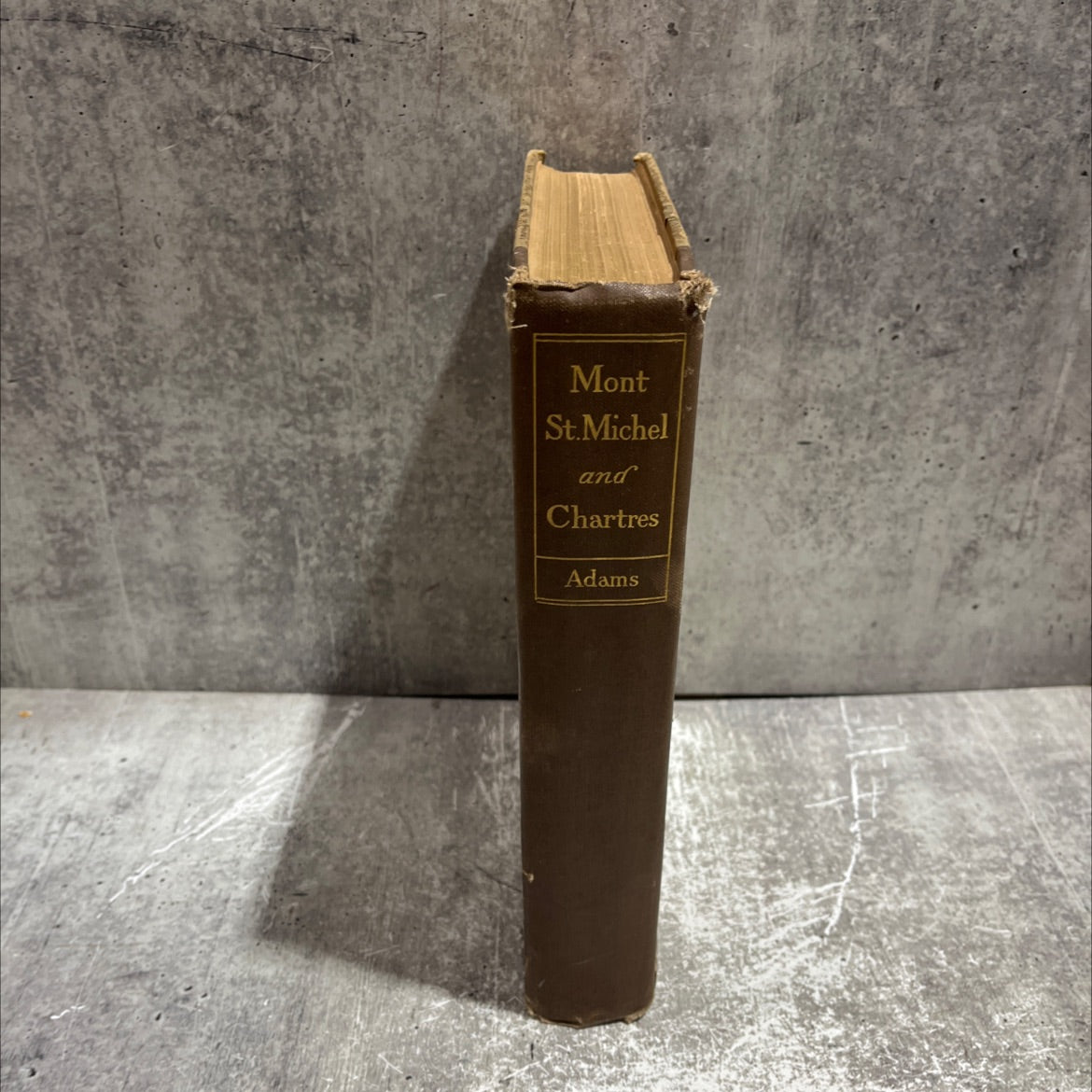 mont-saint-michel and chartres book, by henry adams, 1928 Hardcover image 4
