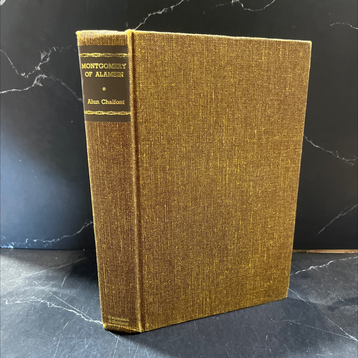 montgomery of alamein book, by alun chalfont, 1976 Hardcover image 1