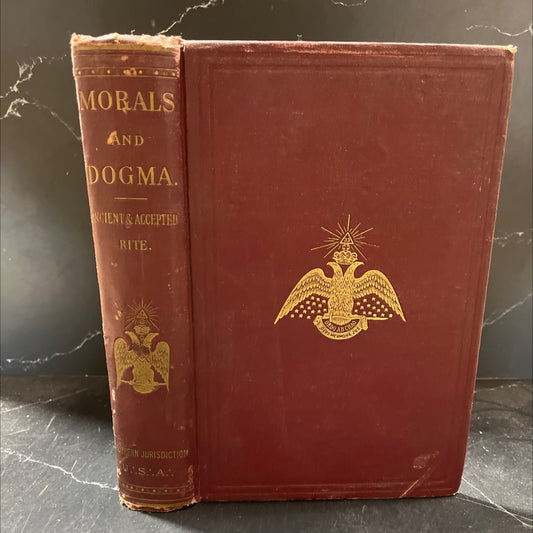 morals and dogma of the ancient and accepted scottish rite of freemasonry book, by albert pike, 1905 Hardcover image 1