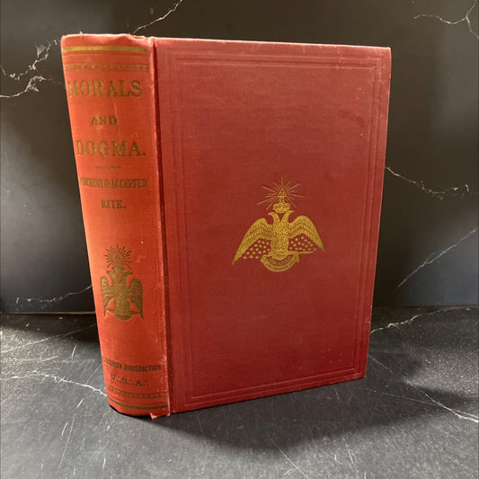 morals and dogma of the ancient and accepted scottish rite of freemasonry book, by albert pike, 1950 Hardcover image 1