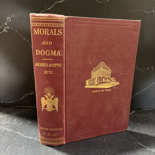 morals and dogma of the ancient and accepted scottish rite of freemasonry book, by albert pike, 1966 Hardcover image 1