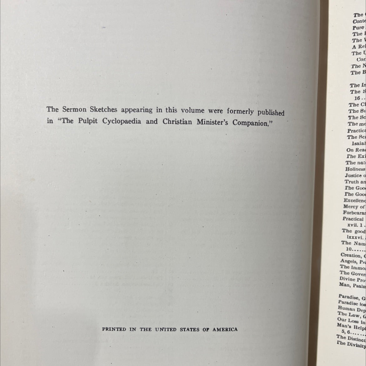more sermon sketches on old and new testament texts book, by jabez burns, d.d., 1954 Hardcover image 3