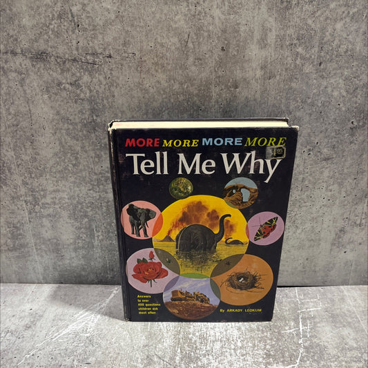 more tell me why book, by arkady leokum, 1968 Hardcover image 1