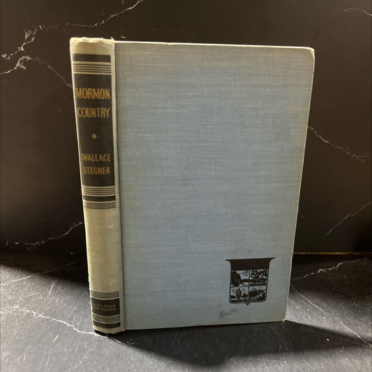 mormon country book, by wallace stegner, 1942 Hardcover image 1