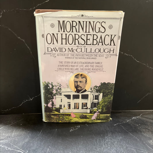 mornings on horseback book, by David McCullough, 1981 Hardcover image 1