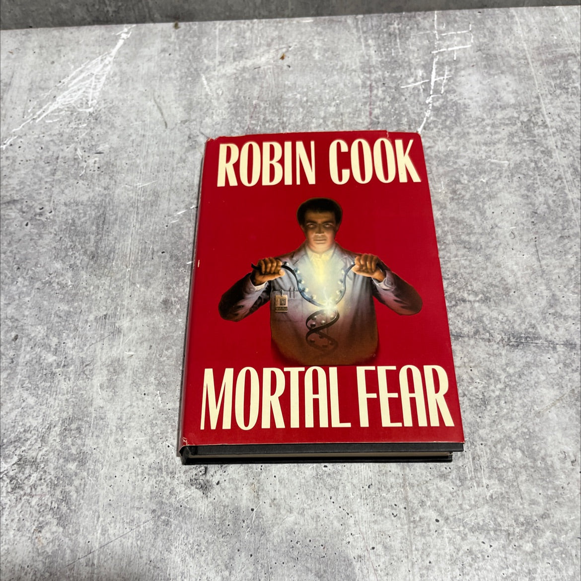 mortal fear book, by Robin Cook, 1988 Hardcover image 1