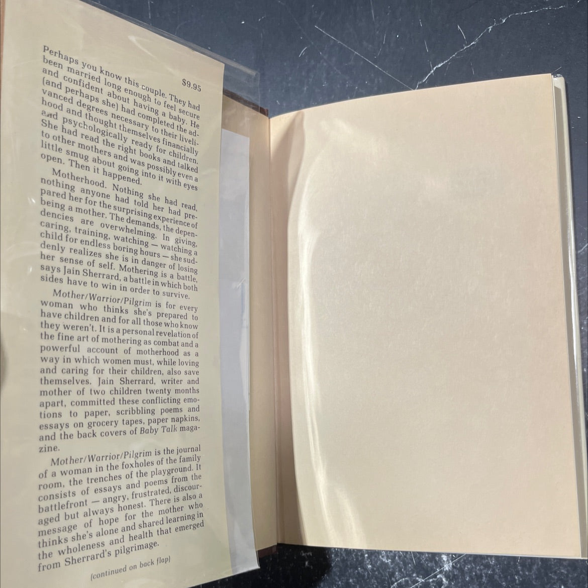 mother warrior pilgrim book, by Jain Nyborg Sherrard, 1980 Hardcover image 4