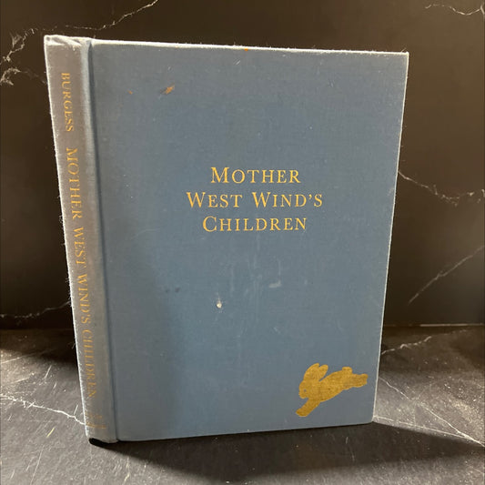 mother west wind's children book, by thornton w. burgess, 1962 Hardcover image 1