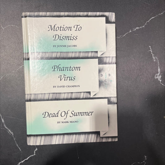 motion to dismiss book, by jonnie jacobs, 1999 Hardcover image 1