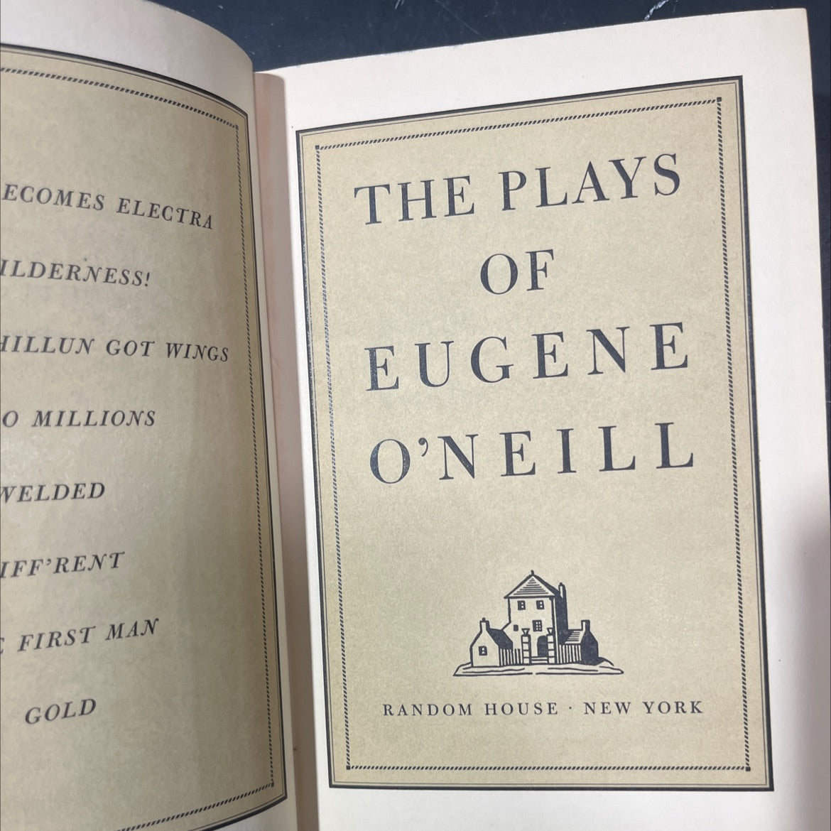 mourning becomes electra, wildernes!, god's chillun got wings, marco millions, welded diff'rent, the first man gold image 2