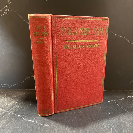 mr. & mrs. sêN book, by louise jordan miln, 1926 Hardcover image 1