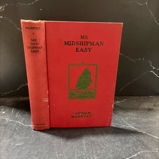 mr. midshipman easy book, by captain marryat, 1928 Hardcover image 1