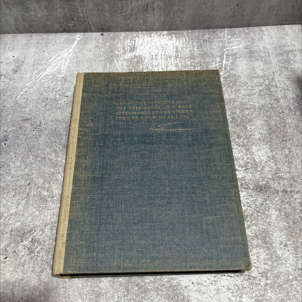 mr. president book, by william hillman, 1952 Hardcover image 1