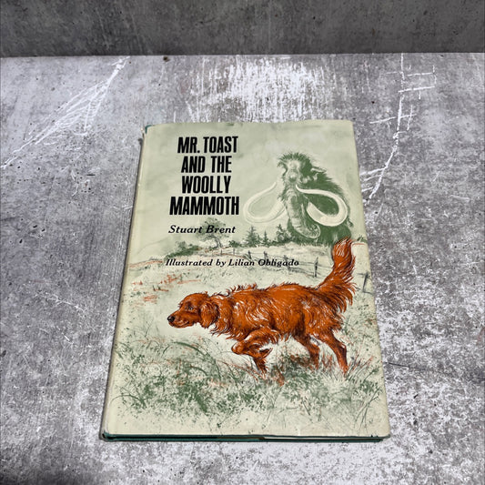 SIGNED mr. toast and the woolly mammoth book, by Stuart Brent, 1966 Hardcover, Vintage image 1
