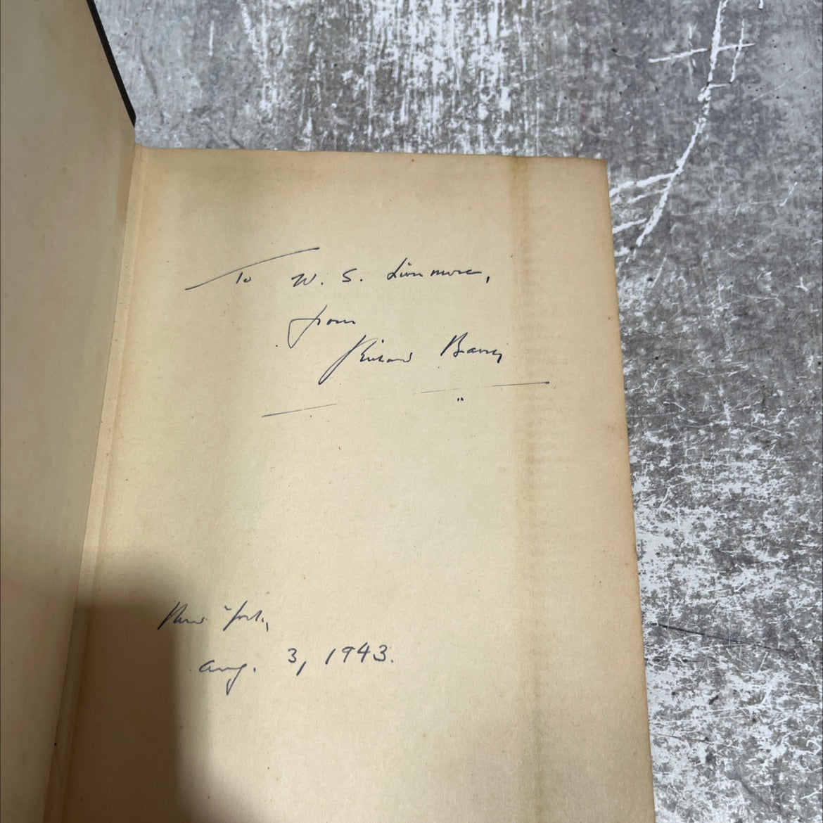 SIGNED mr rutledge of south carolina book, by richard barry, 1942 Hardcover, First Edition image 4