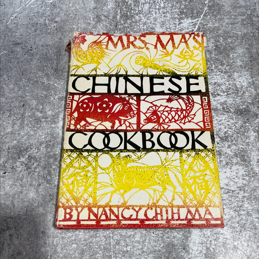 mrs. ma's chinese cookbook book, by Nancy Chih Ma, 1963 Hardcover image 1