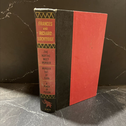 murder! murder!! murder!!!! a mr. and mrs. north omnibus book, by frances and richard lockridge, 1956 Hardcover image 1