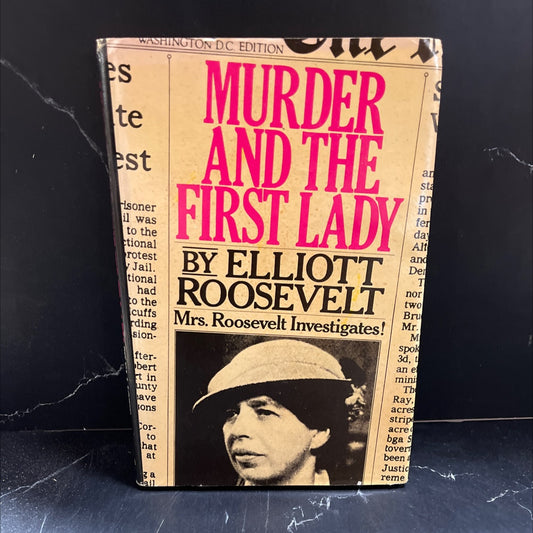 murder and the first lady book, by Elliott Roosevelt, 1984 Hardcover image 1