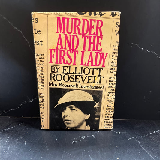 murder and the first lady book, by Elliott Roosevelt, 1984 Hardcover image 1