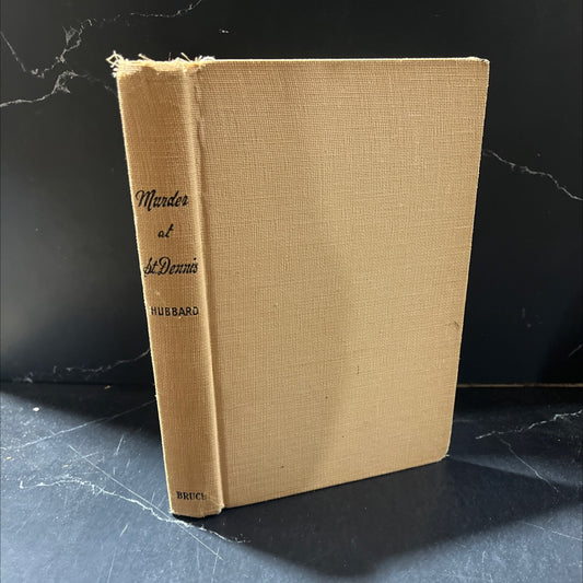 murder at st. dennis book, by margaret ann hubbard, 1952 Hardcover image 1