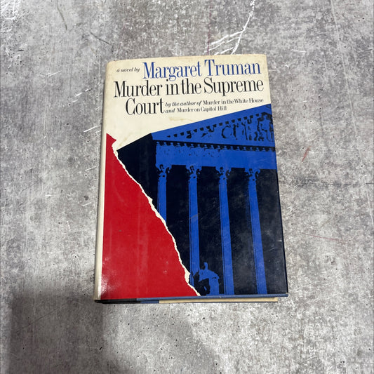 murder in the supreme court book, by margaret truman, 1982 Hardcover image 1