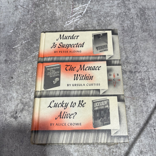 murder is suspected book, by Peter Alding, 1977 Hardcover image 1