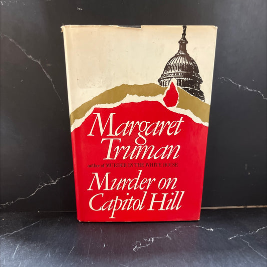 murder on capitol hill book, by Margaret Truman, 1981 Hardcover image 1