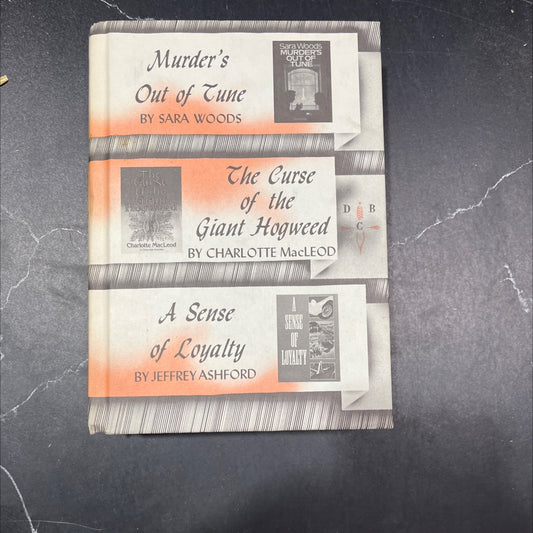 murder's out of tune book, by sara woods, 1984 Hardcover image 1