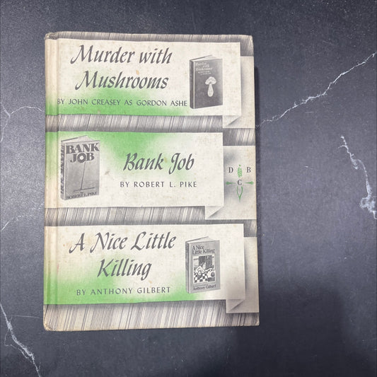 murder with mushrooms book, by john creasey, 1974 Hardcover image 1