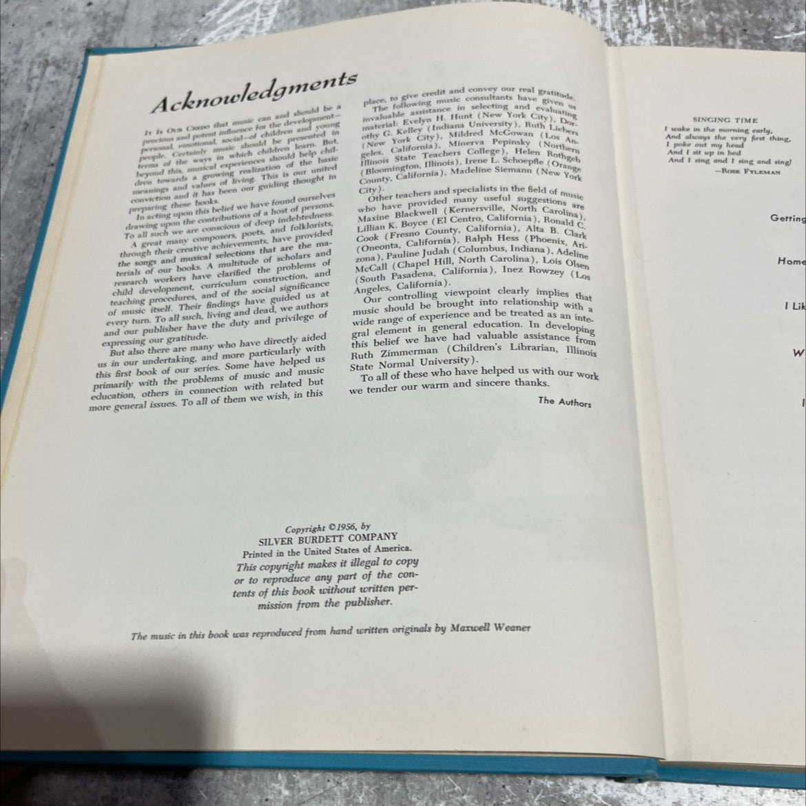 musi hers book one for living through the day book, by james l. mursell, gladys tipton, beatrice landeck, harriet image 3