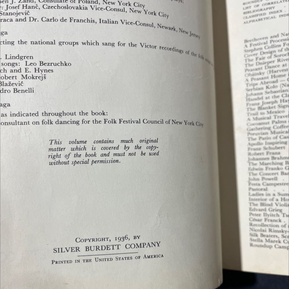 music highways and byways book, by osbourne mccarthy, john w. beattie, russell v. morgan, 1936 Hardcover image 3