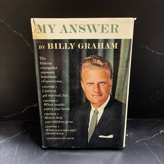 my answer book, by billy graham, 1960 Hardcover image 1