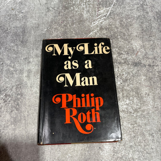 my life as a man book, by philip roth, 1974 Hardcover image 1