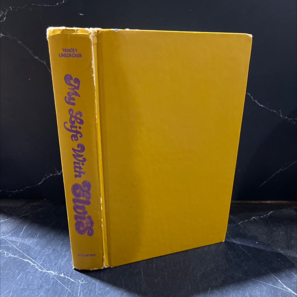 my life with elvis book, by becky yancey with cliff linedecker, 1977 Hardcover image 1