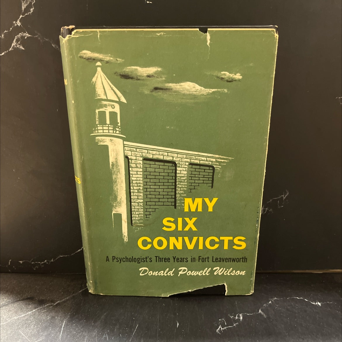 my six convicts book, by donald powell wilson, 1951 Hardcover image 1