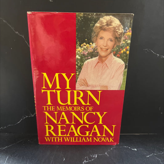 my turn the memoirs of nancy reagan book, by nancy reagan with william novak, 1989 Hardcover image 1