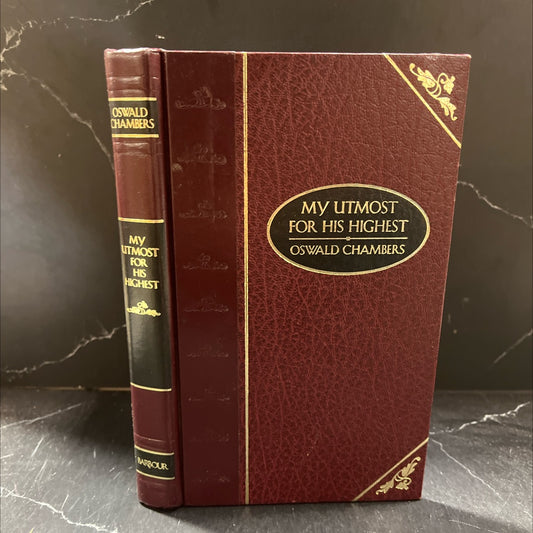 my utmost for his highest selections for the year book, by oswald chambers, 1963 Hardcover image 1