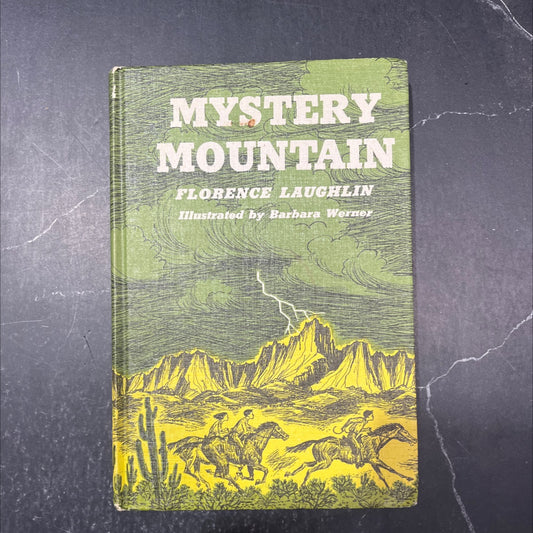 mystery mountain book, by Florence Laughlin, 1964 Hardcover image 1